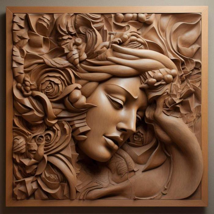 نموذج ثلاثي الأبعاد لآلة CNC 3D Art 